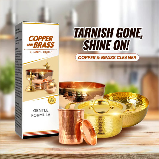 ShineBright⢠- Instant Copper & Brass Cleaning Liquid āØš„ (Buy 1 Get 1 Freeš„š„) Limited Period Offer
